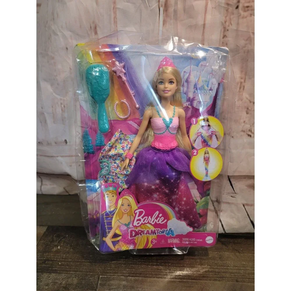 Barbie dreamtopia mermaid princess rainbow Mattel toy